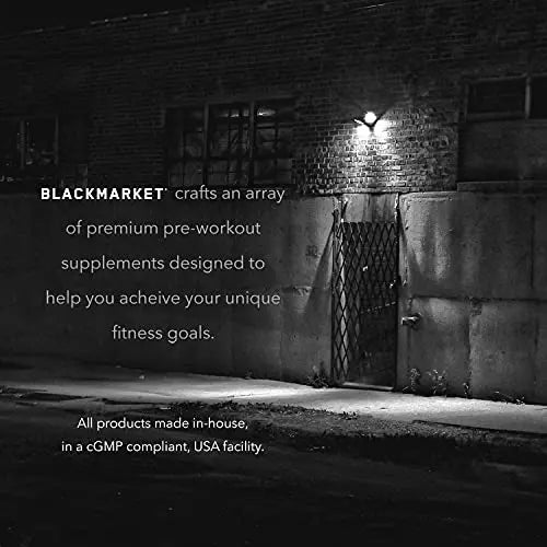 BlackMarket RAW L-Citrulline - Workout Powder Drink Mix for Men & Women, Improve Blood BlackMarket