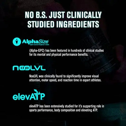 Jacked Factory Nitrosurge Max Nootropic Pre Workout Powder - Premium Pre Workout Jacked Factory