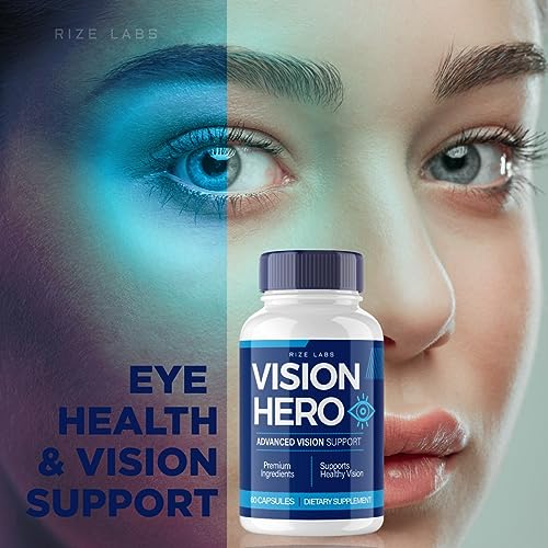 (5 Pack) Vision Hero Capsules - Vision Hero Eye Health Supplement for Healthy rize labs