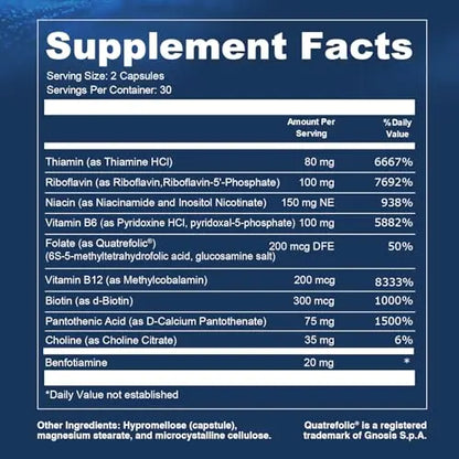 Opti + Homocysteine Capsules | Daily Brain and Heart Health Supplements* | Brain Supplement with Methylcobalamin & Methylfolate | 60 capsules/30 Servings Opti + Life buy supplements Au
