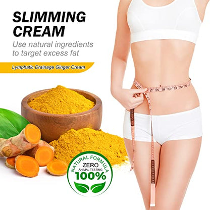 2PCS VOGSIG Ginger Slimming Cream - Anti Cellulite, Fat Burning, Tightening & Moisturizin VOGSIG