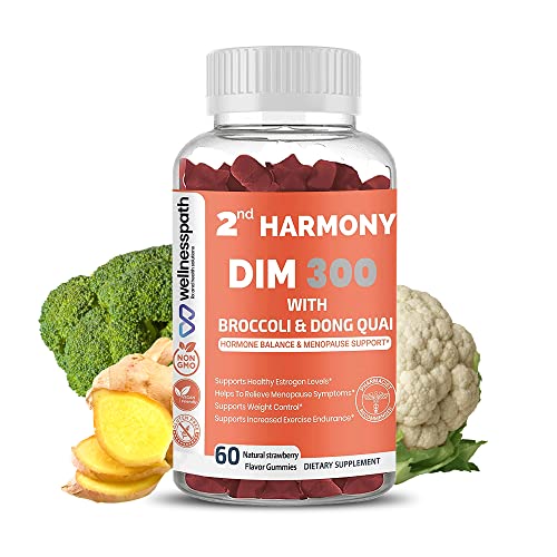 2nd Harmony DIM 300, DIM Supplement with Dong Quai, Aids with Menopause Relief and Hormone WELLNESSPATH RX & HEALTH SOLUTIONS