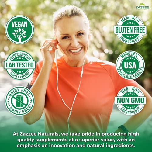 Zazzee Extra Strength Citicoline CDP Choline, 500 mg per Serving, 100 Vegan Capsules ZazzeeBuy Supplements Australia