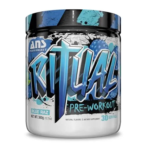 ANS Performance Ritual Pre Workout (30 Servings, 12.7 oz) - Complete Preworkout Formula ANS Performance
