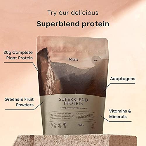 Form Superblend Protein - Vegan Protein Powder with Superfoods, Vitamins and Minerals Form