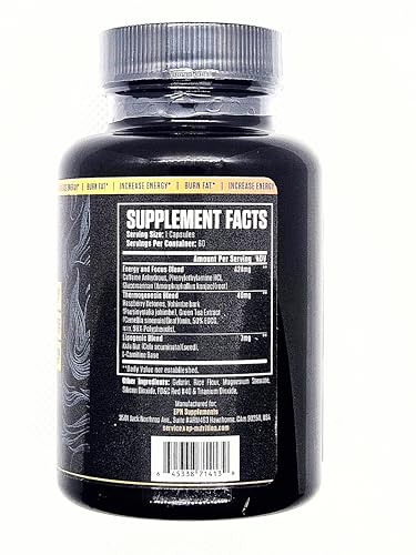 1080p Thermogenic Energy Burn | #1 Rated Energy & Pre Workout for Men & Women EPN Supplements