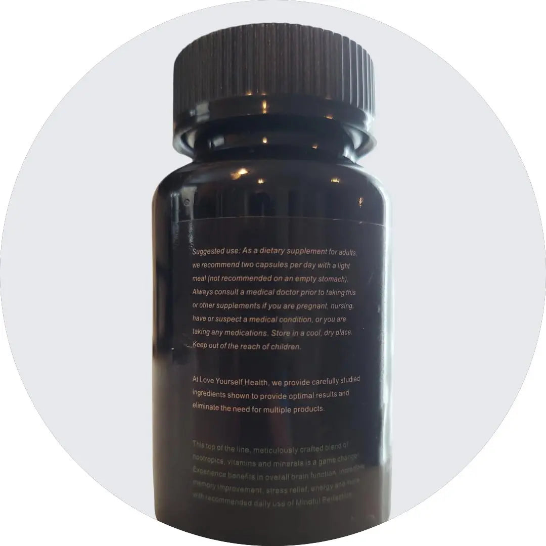 Love Yourself Health Mindful Perfection Premium Nootropic Brain Supplement, 90Count 45 Day Supply for Improved Cognitive Function, Focus, Memory & Energy Love Yourself Health buy supplements Au