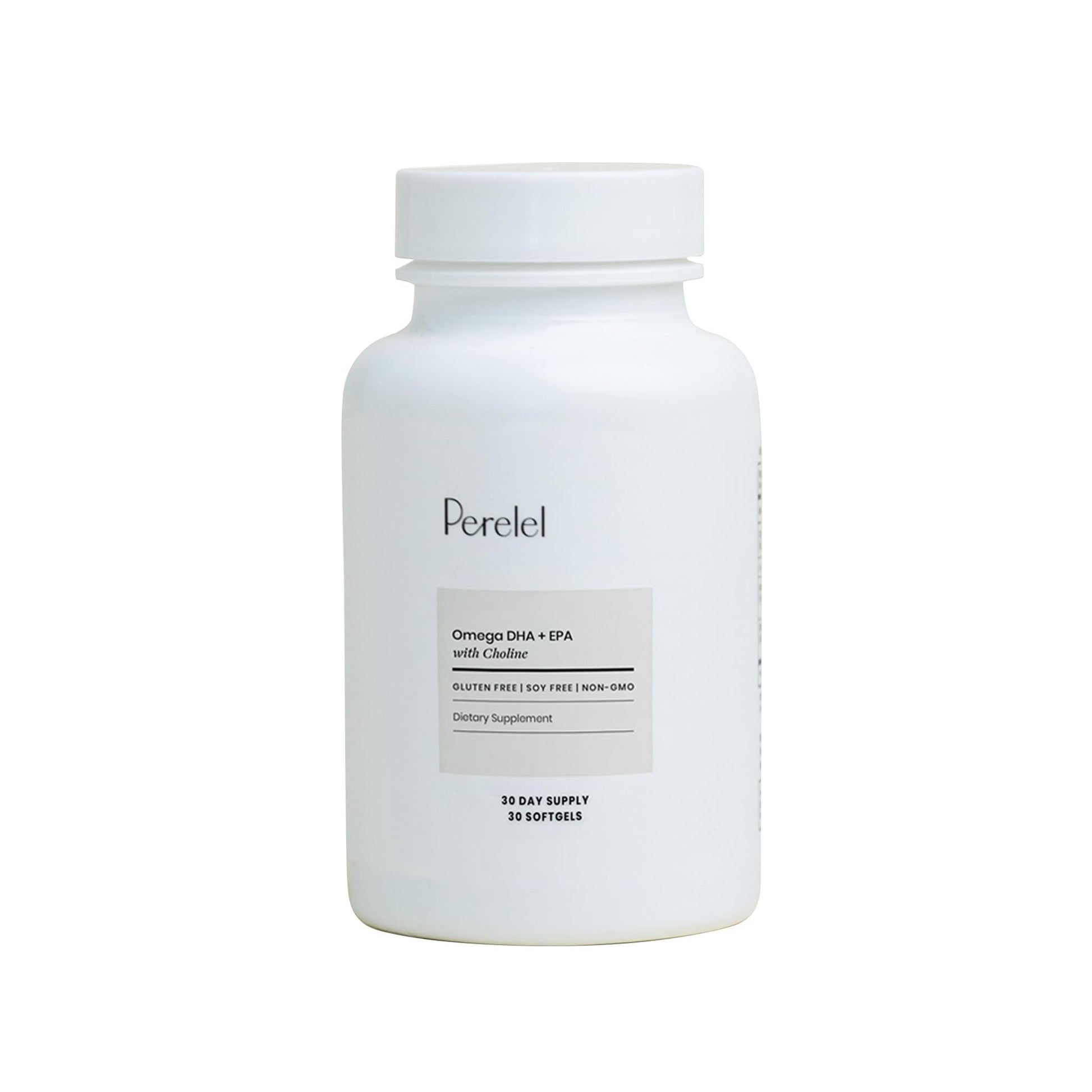 Perelel Omega DHA + EPA with Choline - Prenatal Vitamins for Fetal Heart Health, Brain Support Perelel