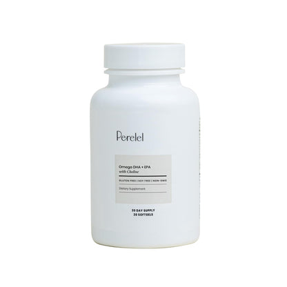 Perelel Omega DHA + EPA with Choline - Prenatal Vitamins for Fetal Heart Health, Brain Support Perelel