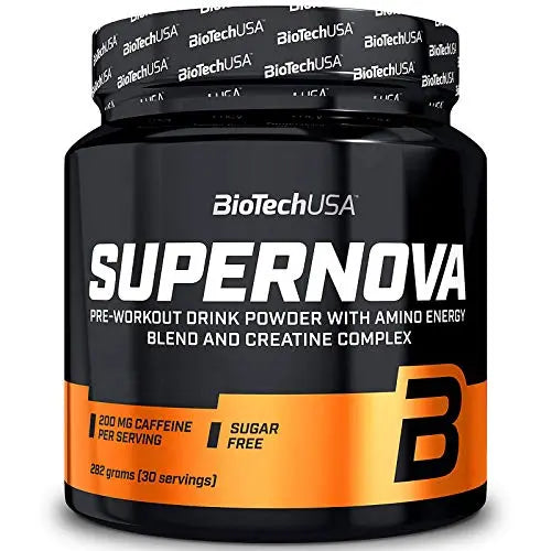 BIOTECH USA Supernova 282 g | Pre-Workout Booster - 30 Servings | Energy Powder Biotech USA Nutrition