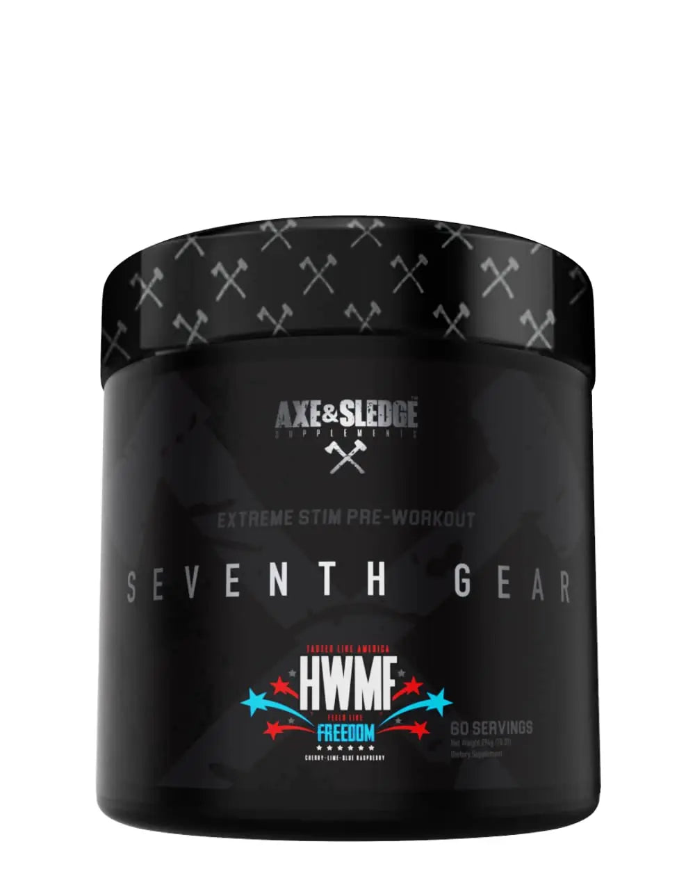 Axe & Sledge Supplements Seventh Gear Extreme Stimulant-Based Pre-Workout Axe & Sledge