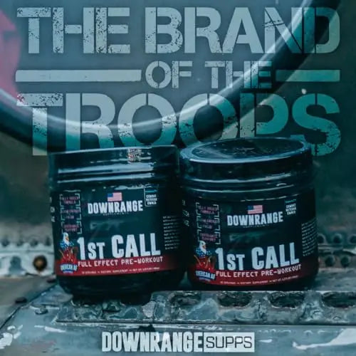 DownRange Supplements 1st Call Pre Workout Powder, Preworkout for Men and Women DownRange Supplements