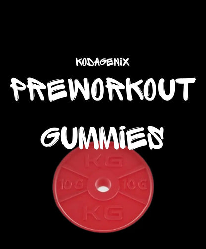 Kodagenix Pre Workout Gummies for Men and Women with Caffeine, L-Citrulline and Beta Kodagenix