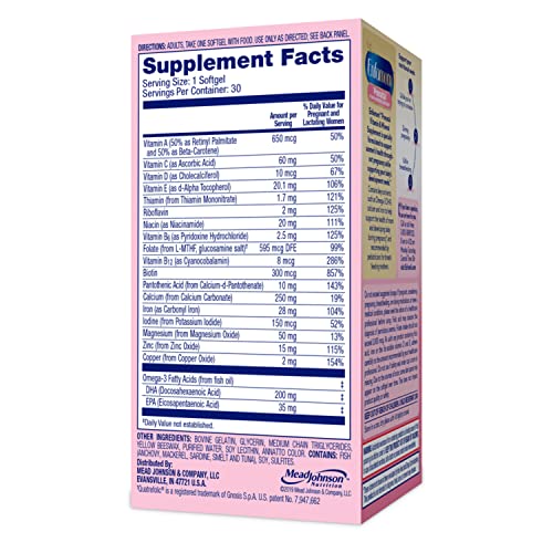 Enfamil Enfamom Prenatal Vitamin & Mineral, Supplement for Women with Calcium, Vitamin D, Vitamin C Enfamil Prenatals & Baby Vitamins