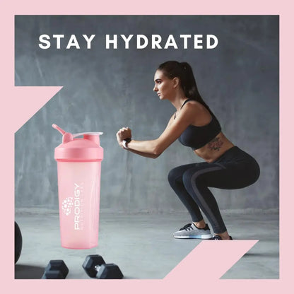 Protein Shaker 20oz Large Shaker Bottle Perfect for Workout Supplements, Protein powder Prodigy Nutrition Labs