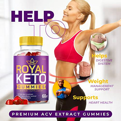 (2 Pack) Royal Keto ACV Gummies - New Advance Formula RoyalKeto Alapor
