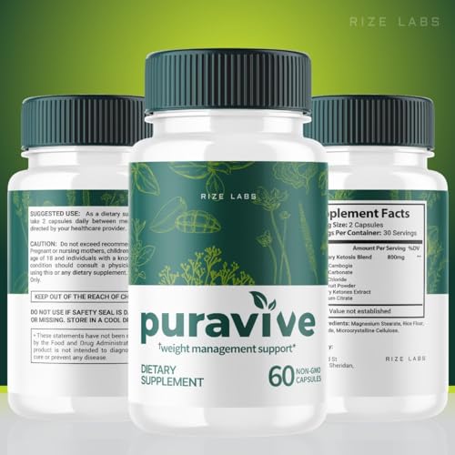 (2 Pack) Puravive Weight Loss Pills, Puravive Capsules Reviews Supplement, Purevive Capsules rize labs