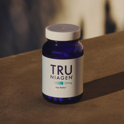 TRU NIAGEN Patented NAD Supplement for Brain Function, Anti Aging & Cell Regeneration, Niagen, 60 300mg Servings | Supports Cellular Energy, Muscle | Nicotinamide Riboside (NR) Take 2 Daily | 1 Bottle TRU NIAGENBuy Supplements Australia