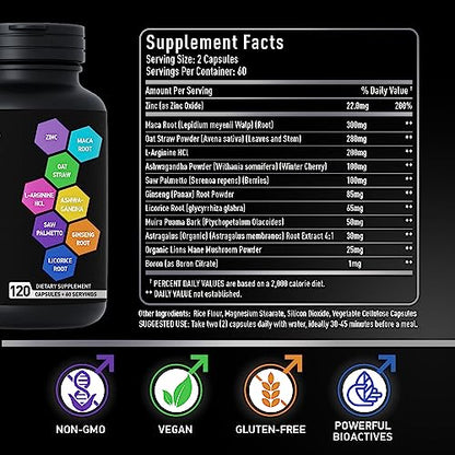 BIOACTIVE LABS Fertility Supplements for Men and Dental Probiotics in Tins Male Bundle BIOACTIVE LABS