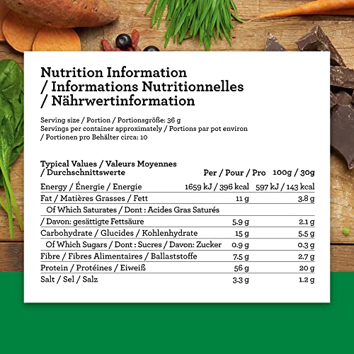 Amazing Grass Protein Superfood, Organic Vegan Protein Powder with Fruit and Vegetables Amazing Grass