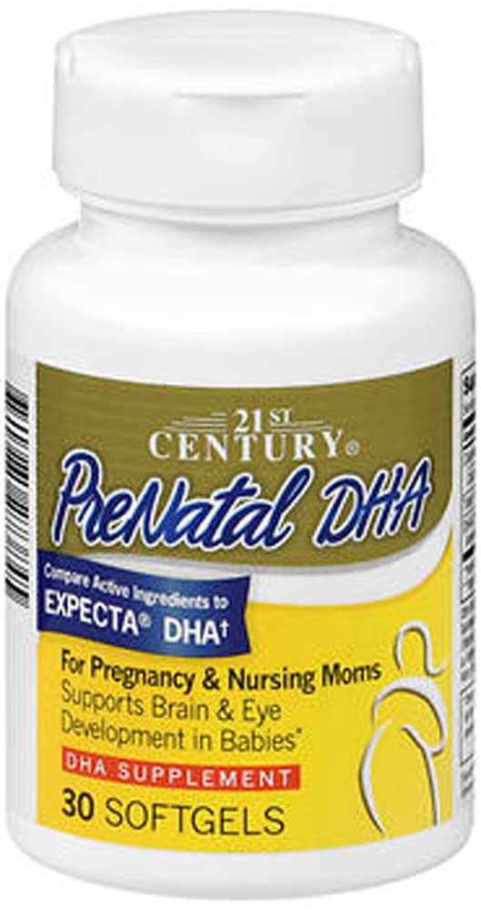 21st Century PreNatal DHA Softgels - 30 ct, Pack of 3 21st Century