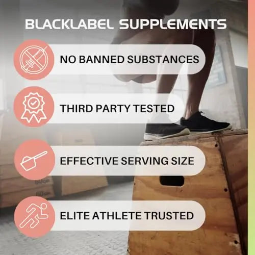 BLACKLABEL Supplements - Pure Power - Pre-Workout Dietary Supplement - Performance BLACKLABEL Supplements