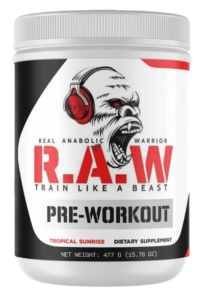 Real Anabolic Warrior / Pre-Workout Dietary Supplement/Increases Muscle Strength/Powder Real Anabolic Warrior