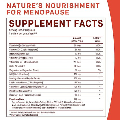 20-in-1 Menopause Supplements for Women - Dim Supplement Women - Estrogen Supplement PrimeMD