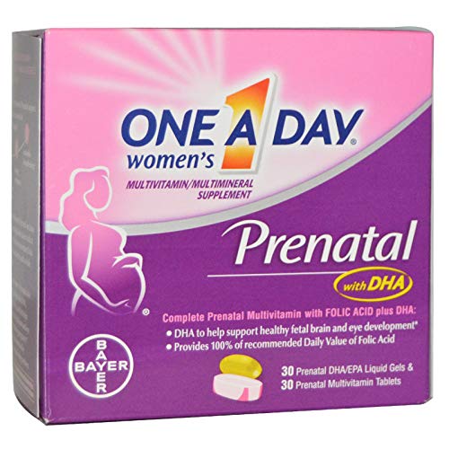 One A Day Women's Prenatal Vitamins, Twin Pack, 60 Count One-A-Day