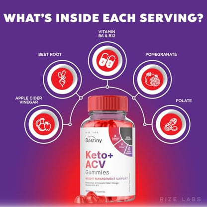 (2 Pack) Destiny Keto Gummies - Destiny Keto ACV Gummies, Destiny Keto, Destiny Keto rize labs