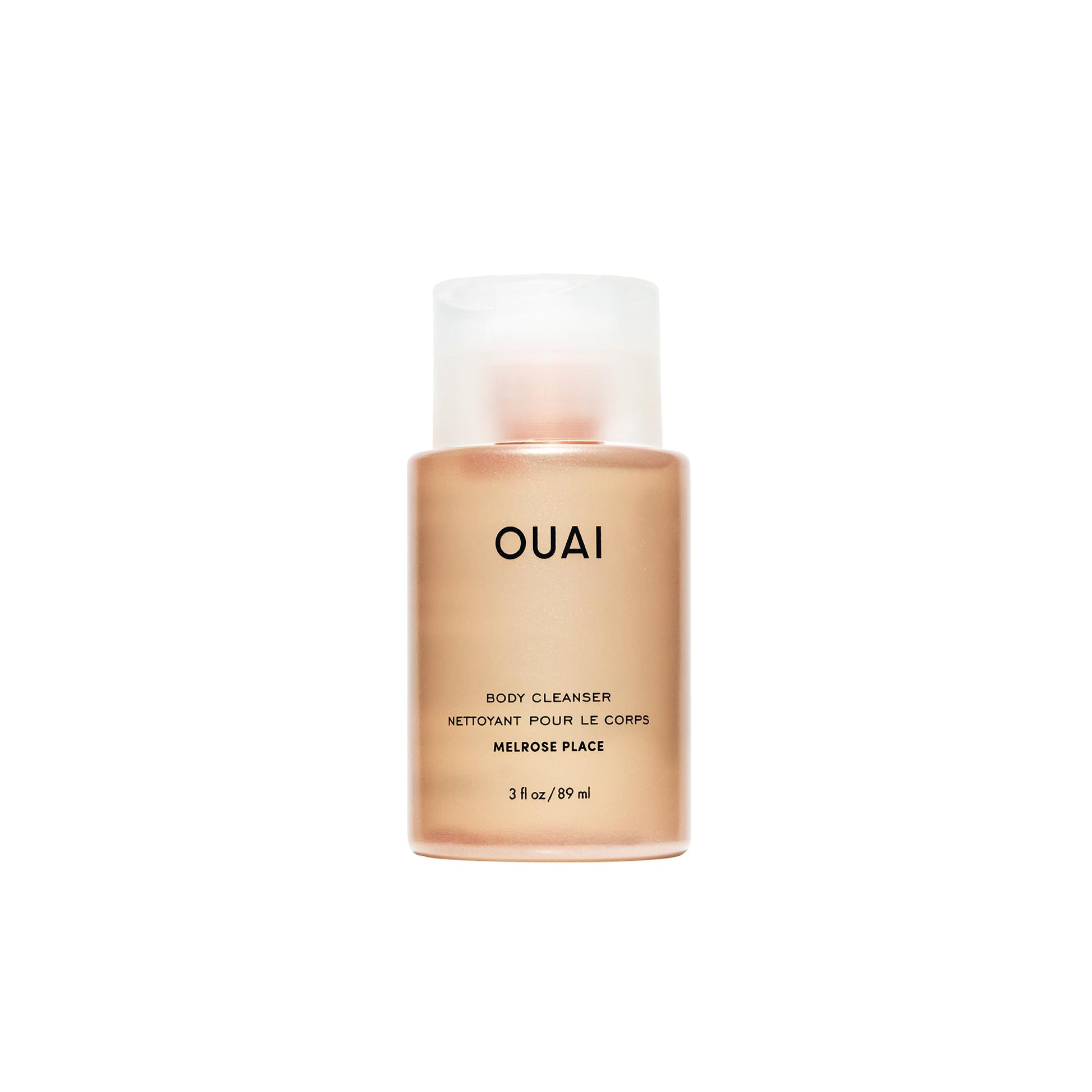 OUAI Body Cleanser Travel Size, Melrose Place - Foaming Body Wash with Jojoba Oil & Rosehip Oil to Hydrate, Balance & Soften Skin - Paraben, Phthalate, Sulfate Free Skin Care Products (3 Fl Oz) OUAIBuy Supplements Australia