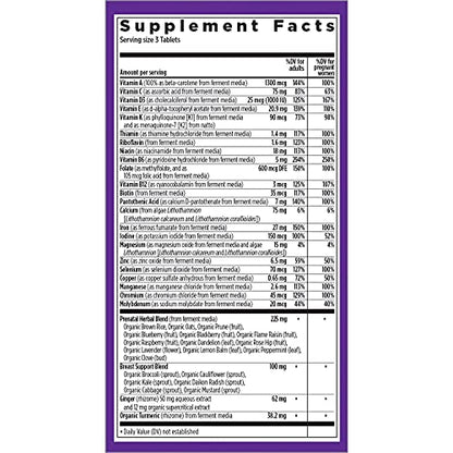 New Chapter Advanced Perfect Prenatal Vitamins - 96ct, Organic, Non-GMO Ingredients New Chapter