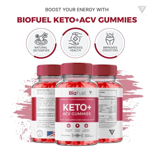 (3 Pack) Biofuel Keto ACV Gummies, Biofuel Keto ACV Gummies Advanced Weight Loss Kelly Clarkson Fyvus