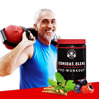 Spartan Fit Nutrition Pre-Workout Powder -Berry Flavor with Full Serving of Creatine +310mg Generic