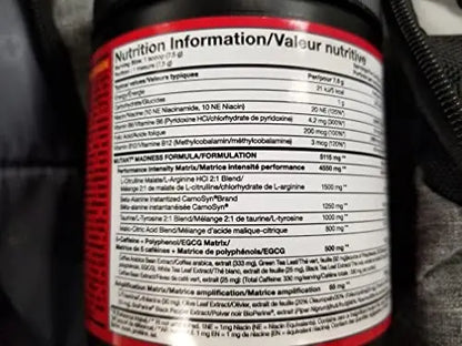 Mutant | Madness and Madness All-in | Double Pre-Workout Bundle | Fruit Punch and Melon Mutant