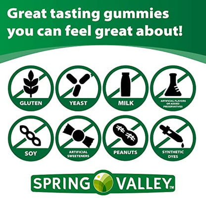 Spring Valley Prenatal Multivitamin Gummies, 90 Ct Bundle with Exclusive Vitamins & Minerals Idea Shop USA