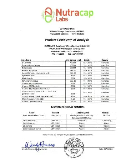 Real Anabolic Warrior / Pre-Workout Dietary Supplement/Increases Muscle Strength/Powder Real Anabolic Warrior