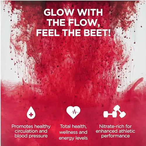 Beet Beet Beet - Organic Beet Juice Powder Healthy Blood Pressure, Cholesterol BEETFLOW