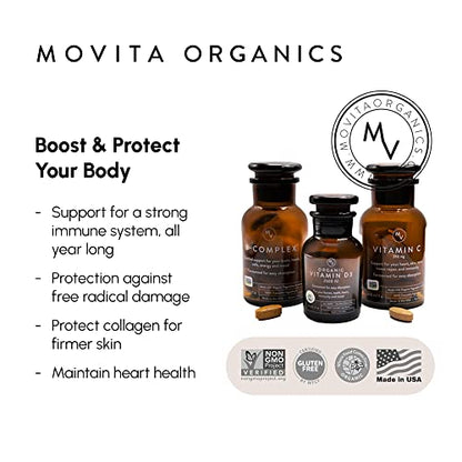 Movita Prenatal Multivitamin - During Pregnancy & Breastfeeding, (Refill Pouch) Movita