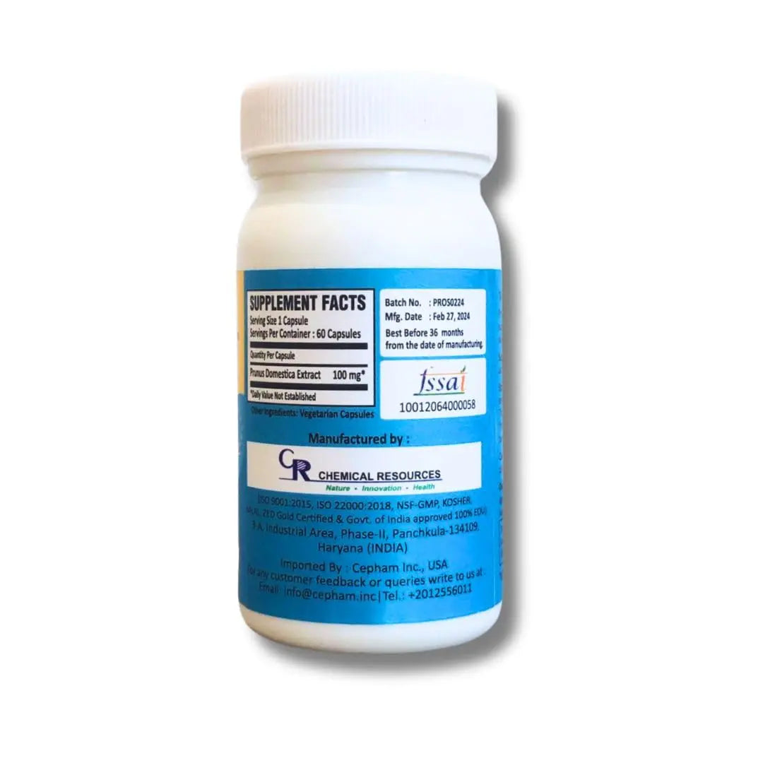 Prosman Supplement - Supports Healthy ageing & Improves Urinary Function | Patented Ingredient | Prunus domestica/pygeum (1Pack- 60 Capsules) PROSMAN buy supplements Au