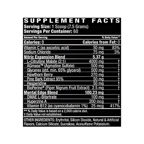 Driven Nutrition Flow - Cognitive Nitric Oxide Nootropic - Endurance & Energy - Increase Driven Nutrition