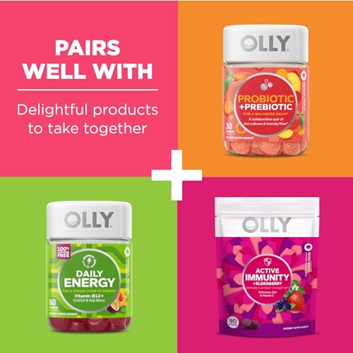 OLLY Ultra Strength Prenatal Multivitamin Softgels, Supports Healthy Growth, Brain Developmentment OLLY