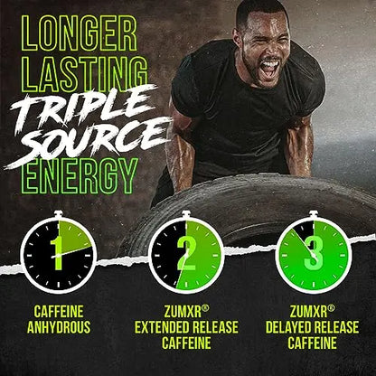 ALPHA LION Superhuman Pre Workout Powder & Post Workout Recovery Bundle, Sustained ALPHA LION