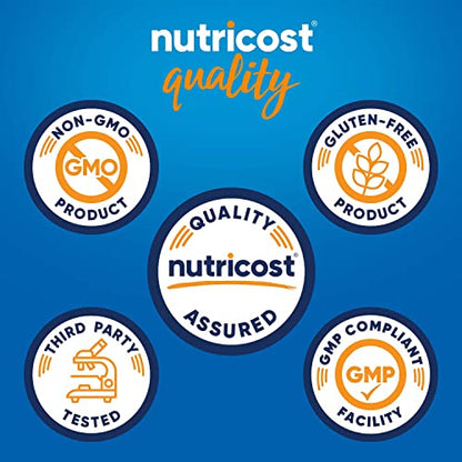 Nutricost Casein Protein Powder 5lb Chocolate - Micellar Casein, Gluten Free, Non-GMO NutricostBuy Supplements Australia