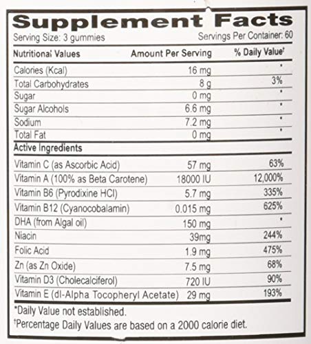 Lutrovita Sugar Free Pre-Natal Orange & Touch of Banana, 180 Count Lutrovita