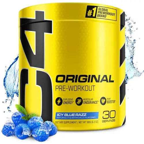 Cellucor C4 Original Pre Workout Powder ICY Blue Razz & C4 Sport Pre Workout Powder Cellucor
