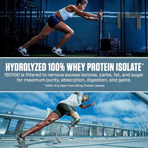 Dymatize ISO 100 Hydrolyzed Gourmet Vanilla 932g - Whey Protein Hydrolysat + Isolat Powder DymatizeBuy Supplements Australia