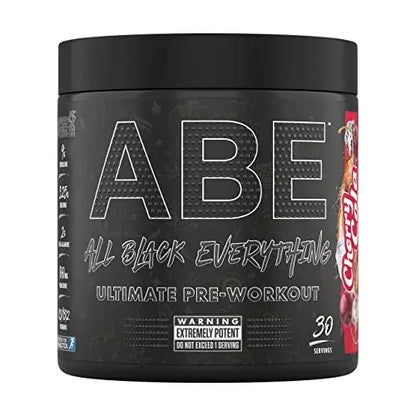 ABE All Black Everything Pre Workout Energy, Increase Physical Performance with Citrulline Applied Nutrition